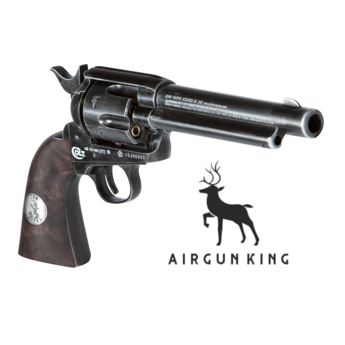 Buy Amazing Colt John Wayne Duke Revolver .177 - Airgun King