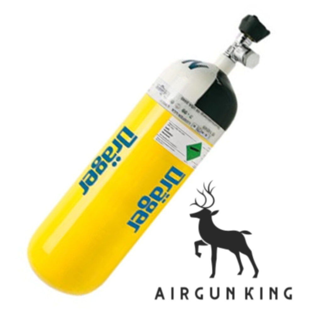 Buy Now DRÄGER PCP Compressed Air Scuba Tank 6Ltrs Airgun King