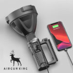 Alonefire 5000 Lumen High-Power Long-Distance LED Search Flashlight