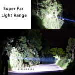 Alonefire 5000 Lumen High-Power Long-Distance LED Search Flashlight