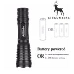 Alonefire E007 XML T6 5000LM Tactical Flashlight Zoomable Fishing Torch Light