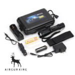 Alonefire E007 XML T6 5000LM Tactical Flashlight Zoomable Fishing Torch Light