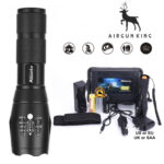 Alonefire G700 CREE LED XM-L T6 5000LM High power Zoom Flashlight
