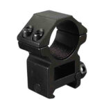 High Profile Scope Rings With Picatinny Weaver Rail Mount