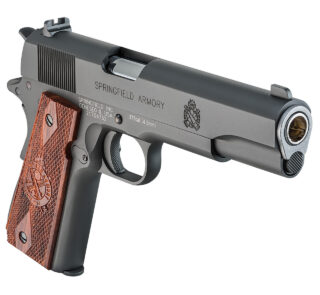 SPRINGFIELD ARMOURY 1911 Air Pistol in classic full-metal design with textured grip