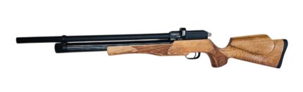 Valorous Sports Vertigo 0.177 PCP Air Rifle with bolt action and classic wood stock