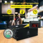 TUXING TXES063 Pcp Air Compressor High Pressure Pump Built-in Adapter Auto Stop - Image 2