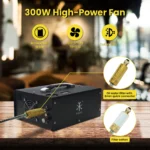 TUXING TXES063 Pcp Air Compressor High Pressure Pump Built-in Adapter Auto Stop - Image 3