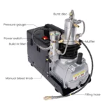 TUXING TXES031 PCP Air Compressor Electric High Pressure PCP Pump 4500 Psi / 300 Bar / 30 MPa (110 V/220 V) - Image 4