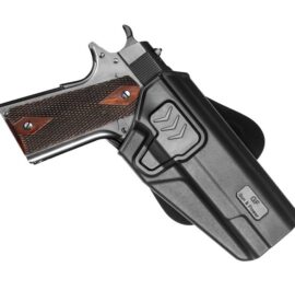 OWB finger release holster for 1911