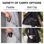 Tactical Finger Released OWB Plastic Holster for 1911 - Image 3