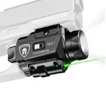 800 lumens weapon light with green laser