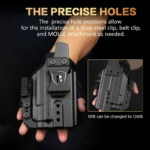 MB1 500 Lumens Portable Universal Rail Mounted Weapon Light - Red Laser & White LED Combo with Taurus G2C/G3C Claw Holster - Three Operation Modes & Power Indicator MB1w/G2C - Image 2