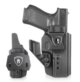 IWB OWB convertible holster for Glock optic cut holster with claw adjustable ride height