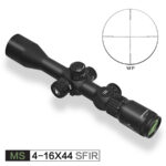 Discoveryopt MS 4-16X44SFIR riflescope with side parallax and 1/4MOA adjustments for precision shooting