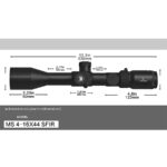 Discoveryopt MS 4-16X44SFIR 1/4MOA Side Parallax Riflescope - Image 3