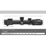 DISCOVERYOPT WG 1.2-6X24IRAI SFP-MOA Diameter:30MM Tactical Optics Scopes - Image 6