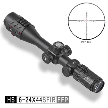 DISCOVERYOPT HS 6-24X44SFIR FFP-MOA anti-shock optics scope 30MM Discovery HS 6-24X44