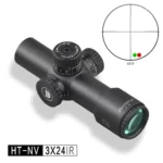 DISCOVERYOPT HT 3X24IR SFP-MOA ultrashort optics scope with illuminated SFP MOA reticle and 30MM tube