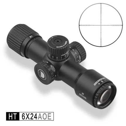 DISCOVERYOPT HT 6X24AOE-SFP-MOA short optics scope 30MM Discovery HT 6X24