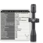 DISCOVERYOPT LHD-NV 3-12X42SFIR FFP/SFP-MOA Tube Diameter:30MM Optics Scopes - Image 7