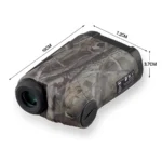 NEW DISCOVERY D1200 Camouflage Range Finder Distance Magnification 6X with Laser - Image 2