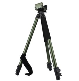 Heavy-duty aluminum alloy tripod stand for hunting and outdoor shooting