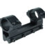 Airgunking optics scope mount with 25.4mm tube support