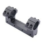 Aluminum scope mounting bracket for precision shooting setups