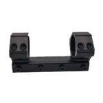 Aluminum scope mounting base for precision shooting optics