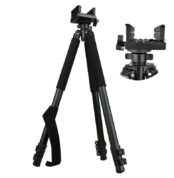 Airgunking rifle shooting tripod adapter mount for tactical use