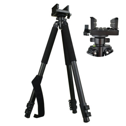 Airgunking rifle shooting tripod adapter mount for tactical use