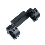 Aluminum alloy scope rail mount for hunting and tactical shooting