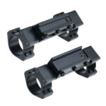 Universal 20mm optics rail adapter for airgun and rifle scopes