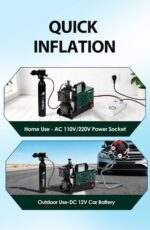 TUXING GREEN COLOR 12 V AIR COMPRESSOR  TXES061-3 - Image 4
