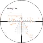 Continental x6 2-12x44 RAR MPVO Rifle Scope - Image 13